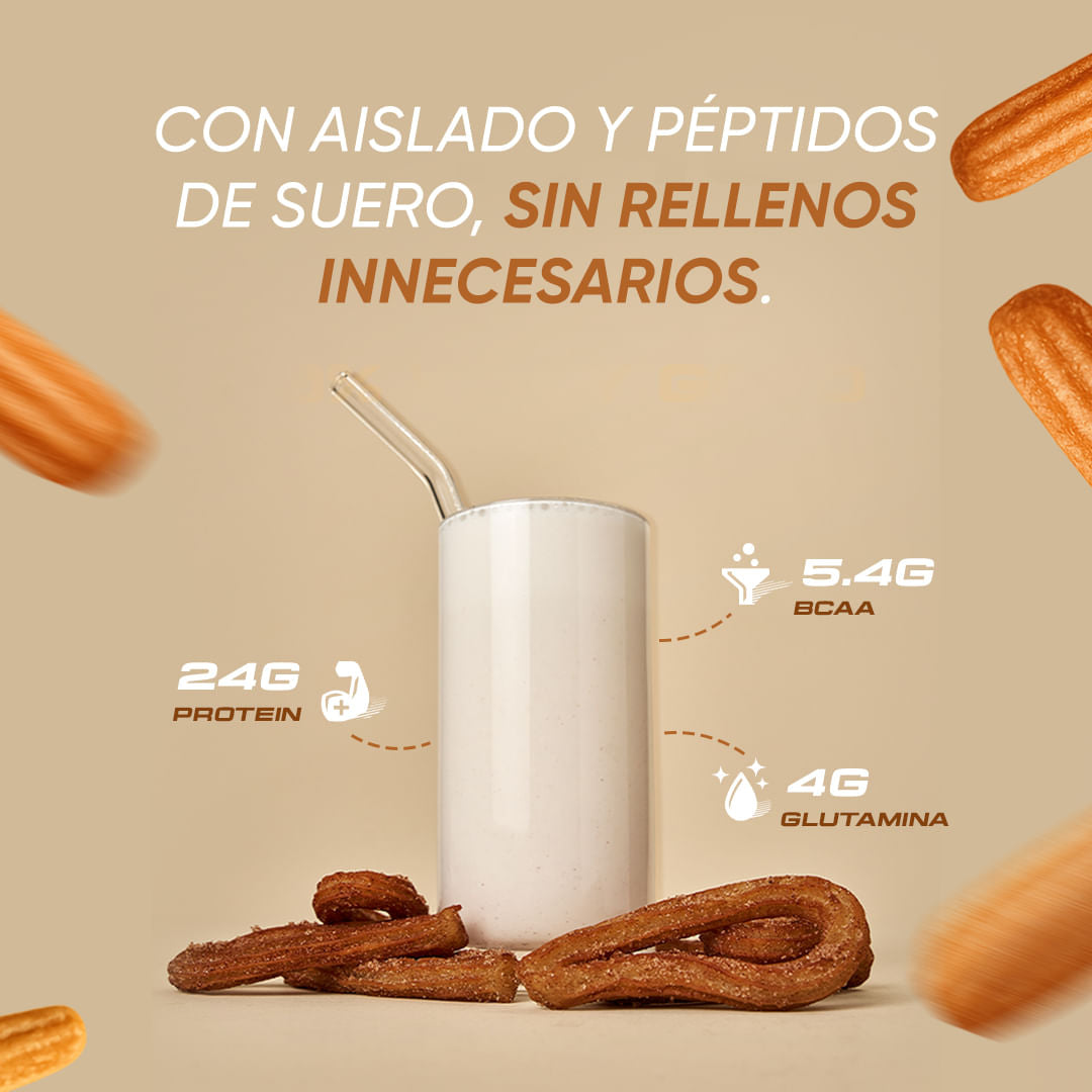 NITRO TECH 100% WHEY GOLD CHURRO 5.10LB