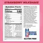 PURE PROTEIN SHAKE STRAWBERRY MILKSHAKE