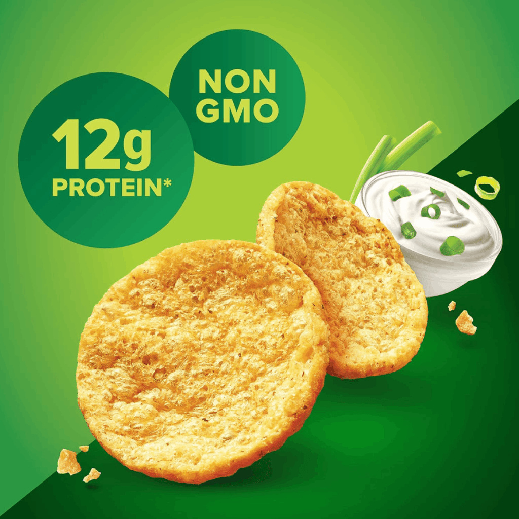 PURE PROTEIN POPPED CRIPS SOUR CREAM & ONION