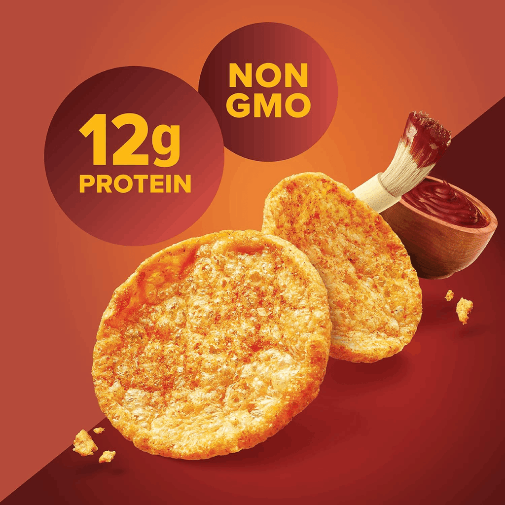 PURE PROTEIN POPPED CRIPS HICKORY BARBECUE