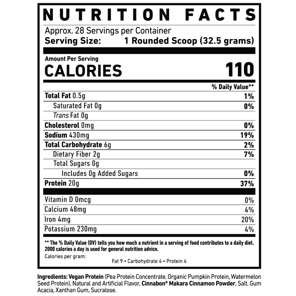 GHOST VEGAN PROTEIN - CINNABON