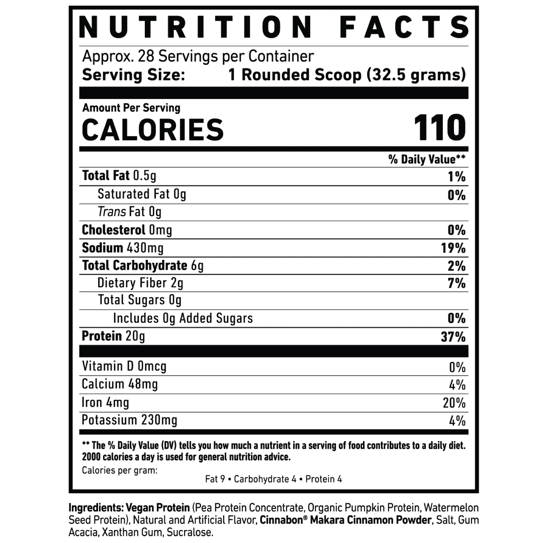 GHOST VEGAN PROTEIN - CINNABON