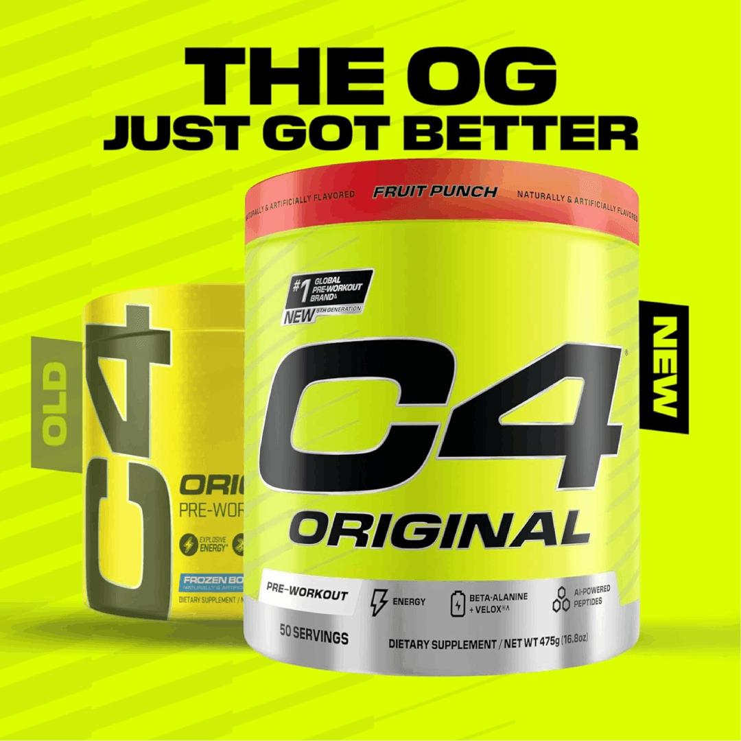 C4 ORIGINAL FRUIT PUNCH 50 SERVINGS