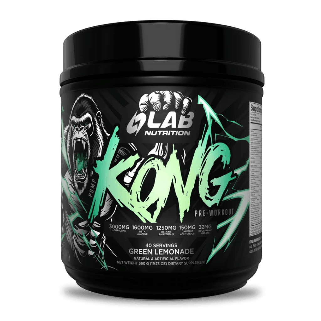 PUMP KONG PRE-WORKOUT GREEN LEMONADE 560G
