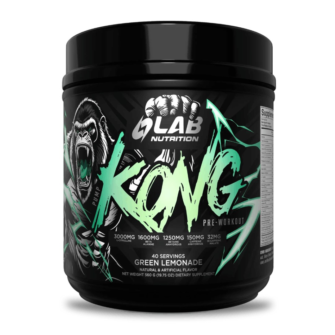PUMP KONG PRE-WORKOUT GREEN LEMONADE 560G