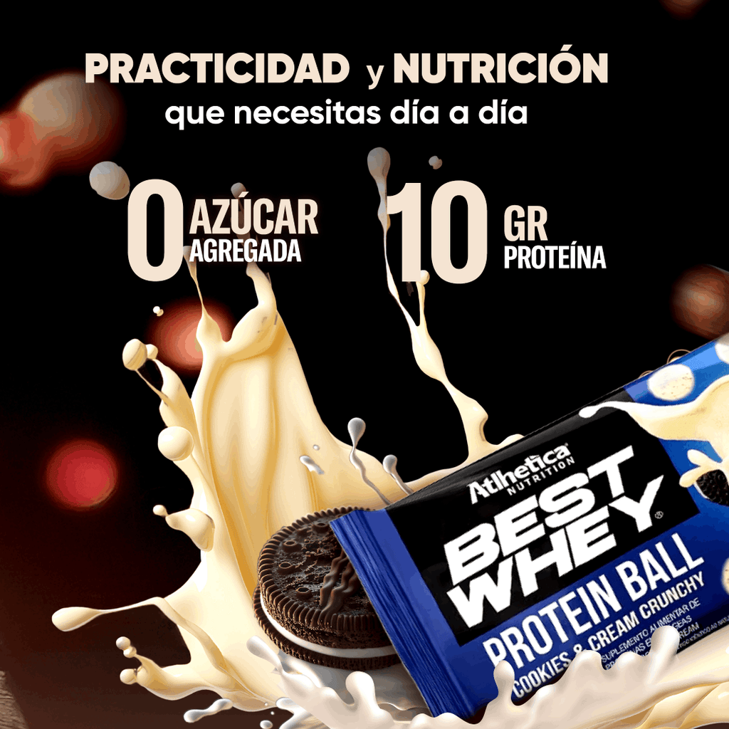 BEST PROTEIN BALL COOCKIES & CREAM 10GR