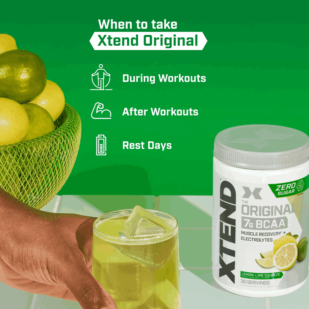 XTEND BCAA LEMON LIME SQUEEZE 30 SERVINGS