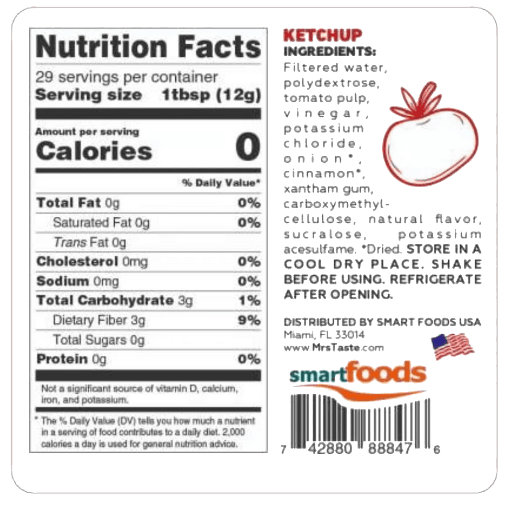 SALSA MRS TASTE RED LINE - KETCHUP 350G