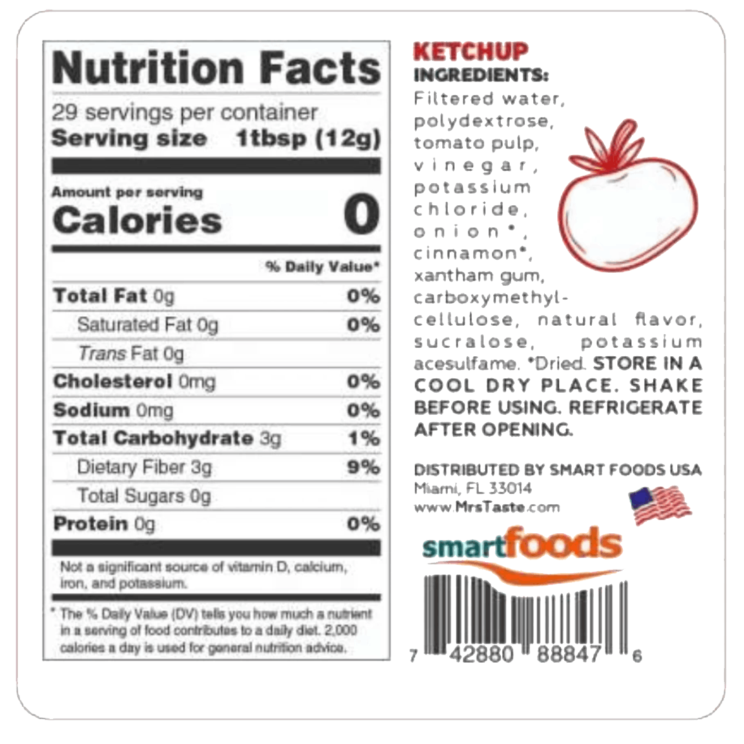 SALSA MRS TASTE RED LINE - KETCHUP 350G