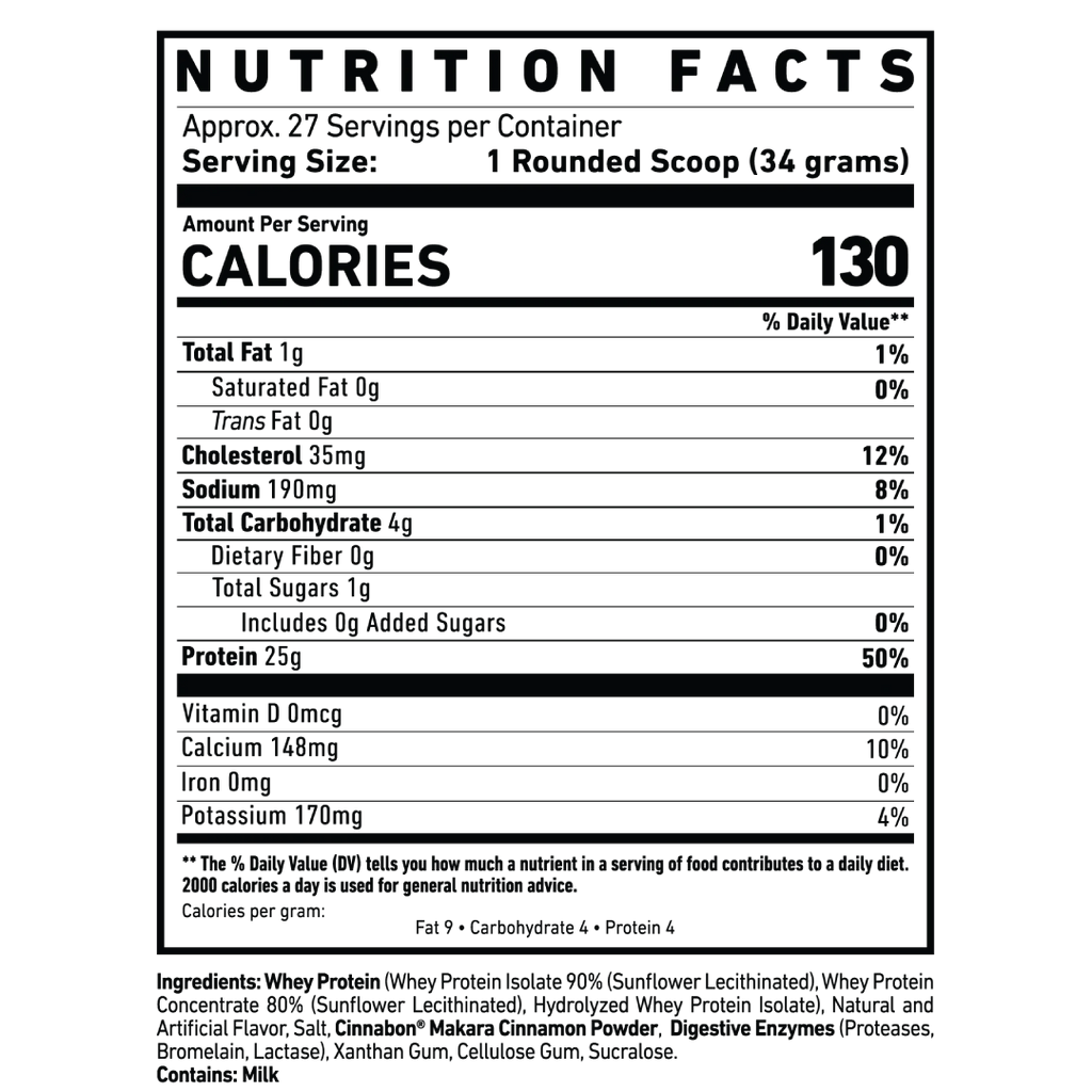 GHOST® WHEY PROTEIN CINNABON 2LB