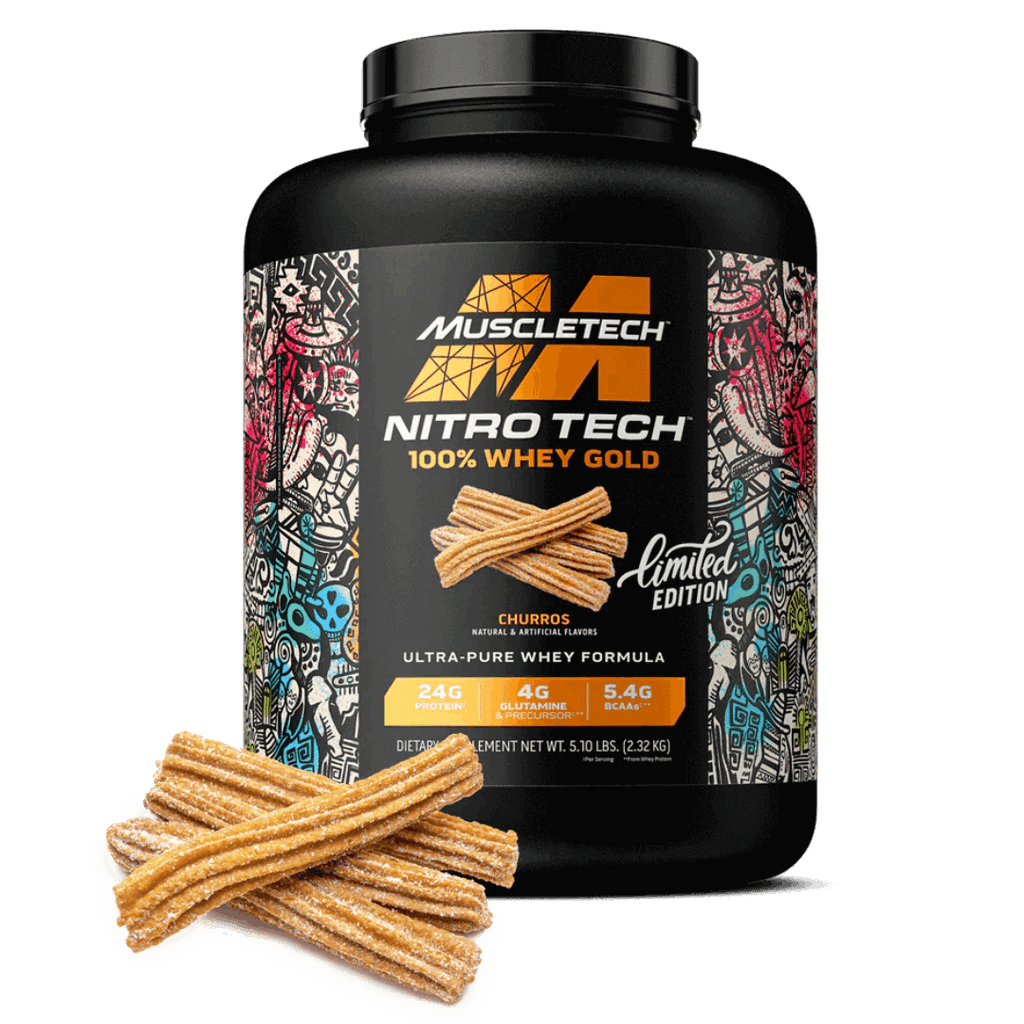 NITRO TECH 100% WHEY GOLD CHURRO 5.10LB