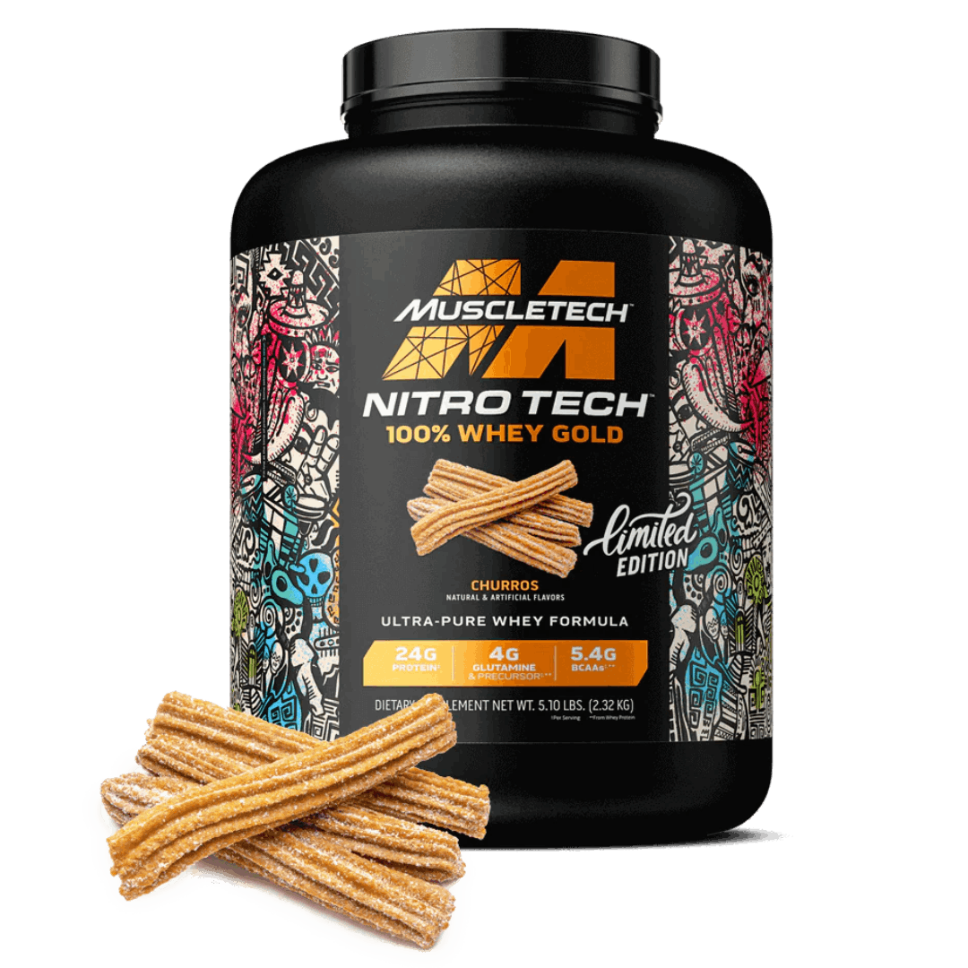 NITRO TECH 100% WHEY GOLD CHURRO 5.10LB