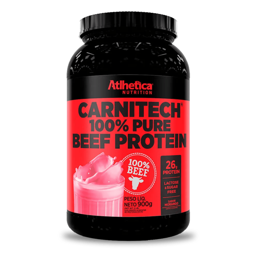 CARNITECH 100% BEEF PROTEIN FRESA 900GR