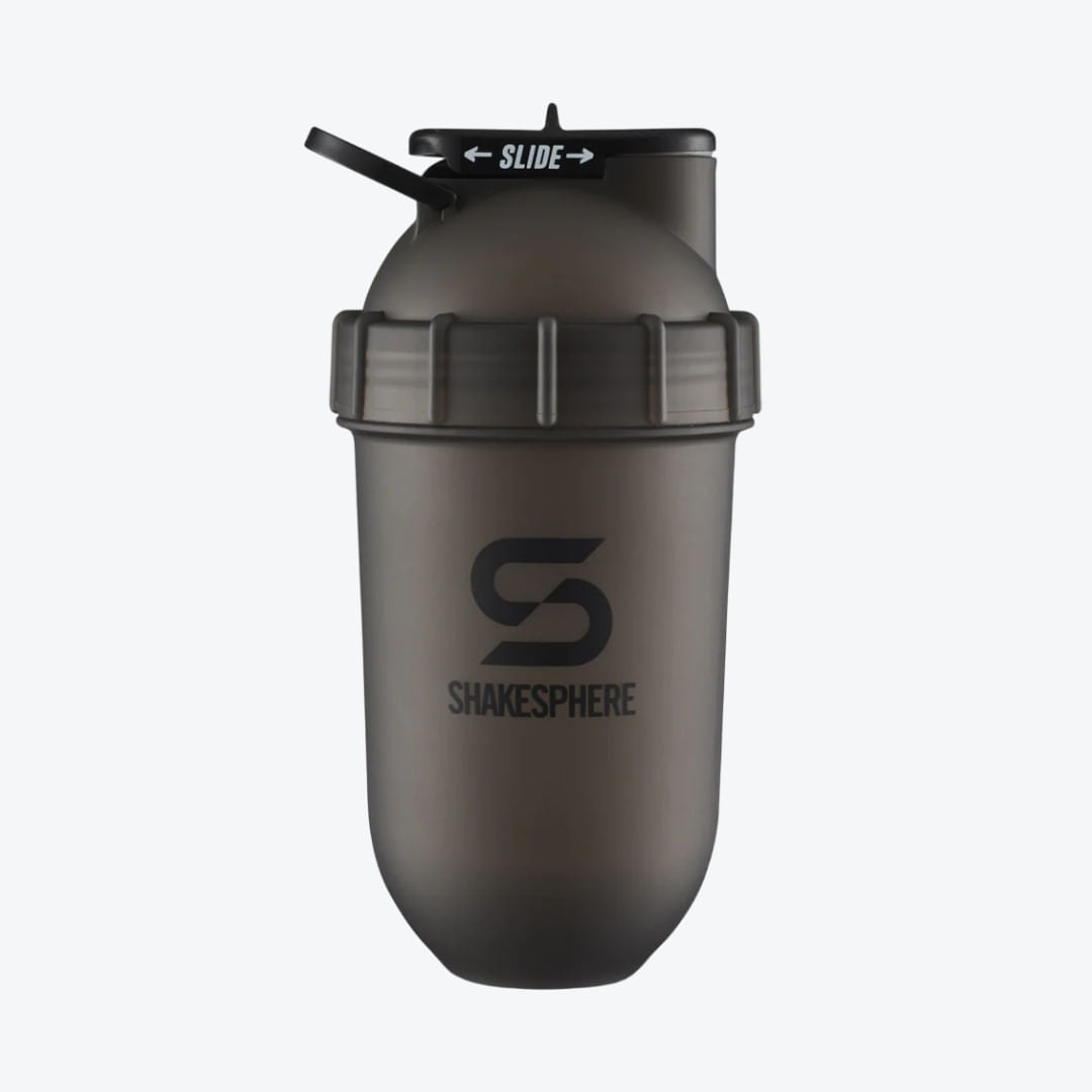 PROTEIN SHAKER BOTTLE TUMBLER ORIGINAL FROSTED BLACK