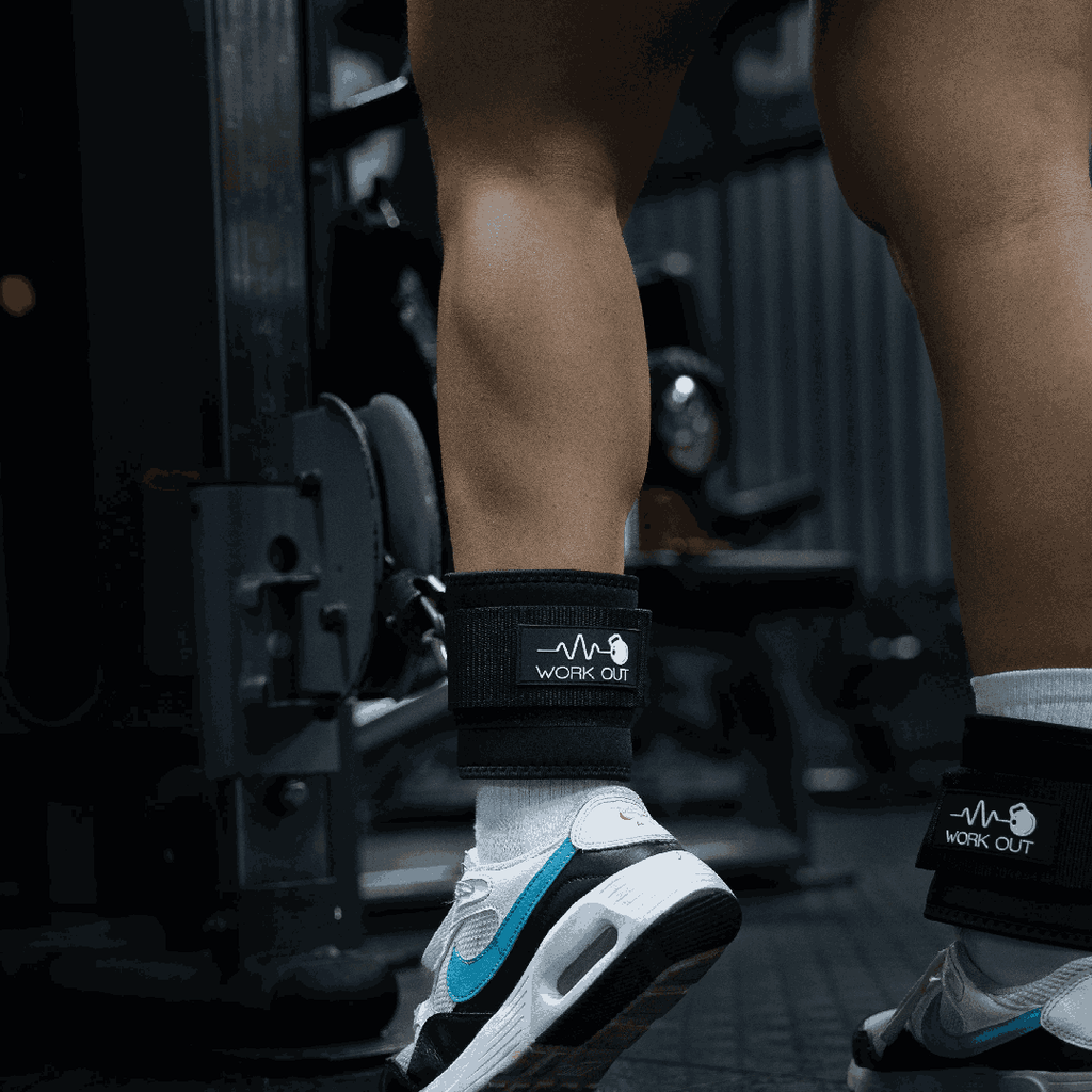 Tobillera polea negra