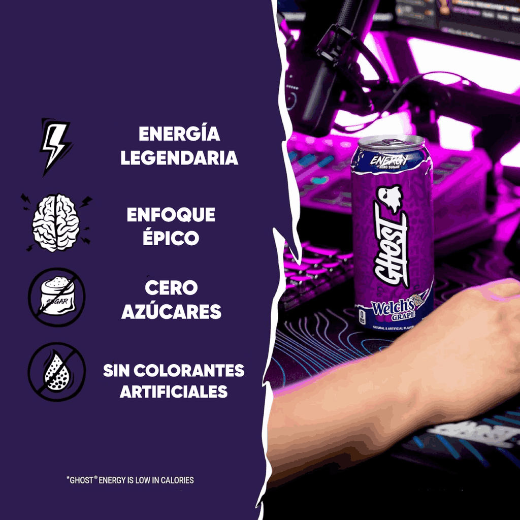 GHOST ENERGY DRINK - WELCH'S® GRAPE
