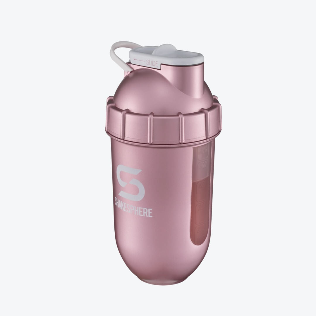PROTEIN SHAKER BOTTLE 700ML VIEW ROSE GOLD