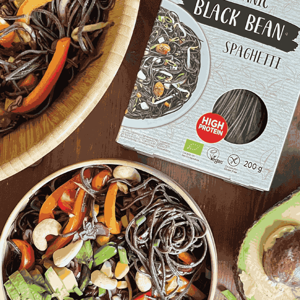 ORGANIC BLACK BEAN SPAGUETTI