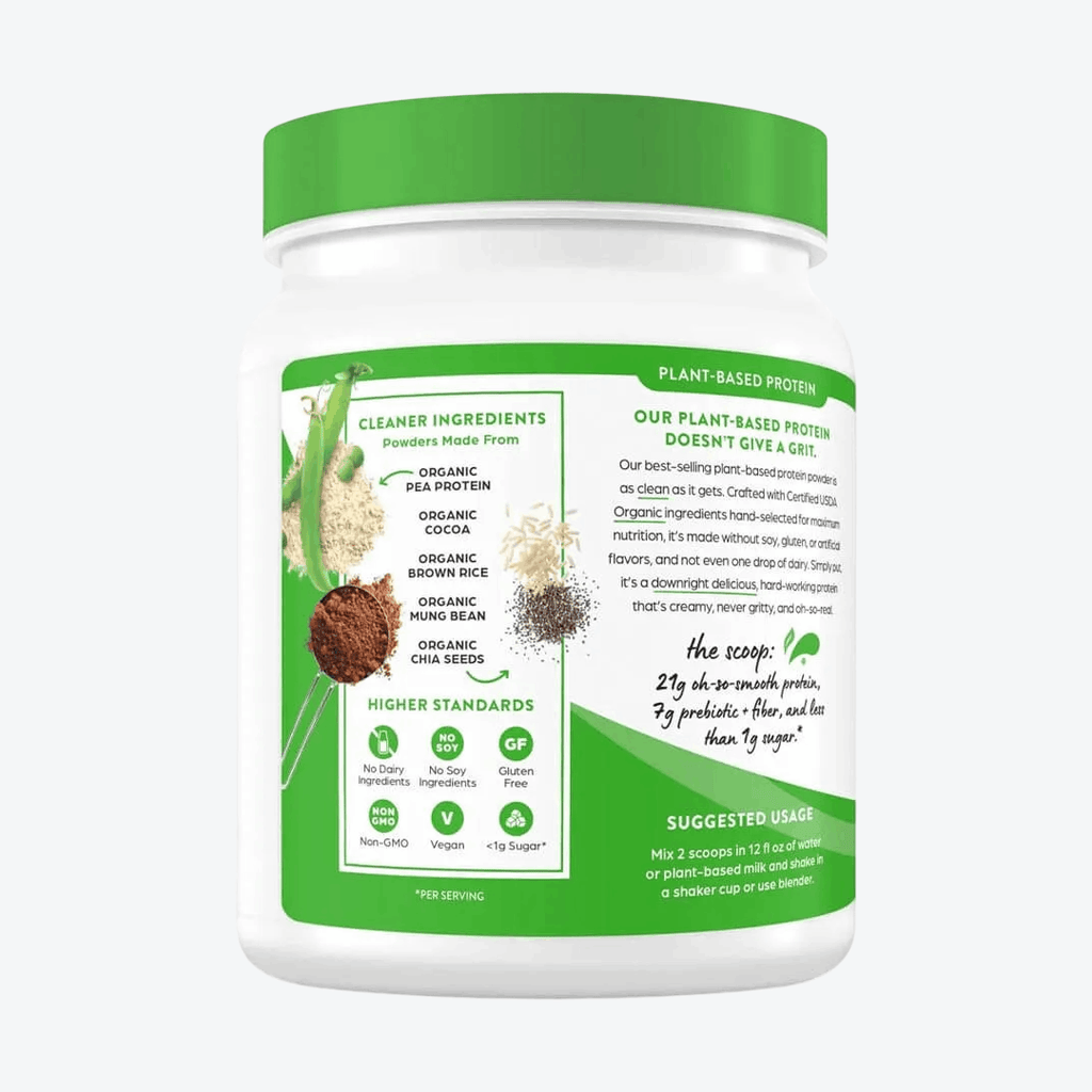 ORGAIN ORGANIC PROTEIN  CREAMY CHOCOLATE FUDGE 1.02LB