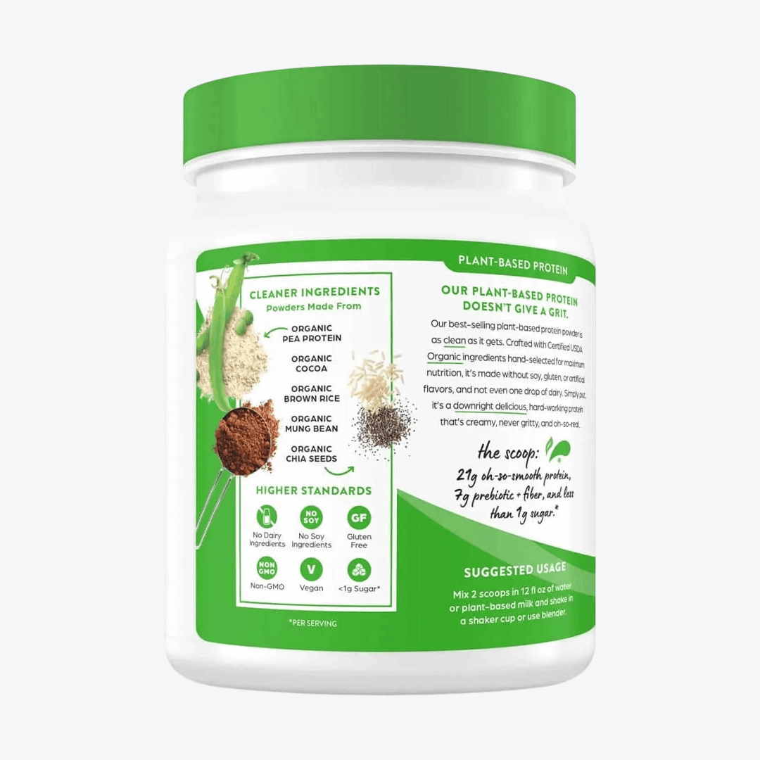 ORGAIN ORGANIC PROTEIN  CREAMY CHOCOLATE FUDGE 1.02LB