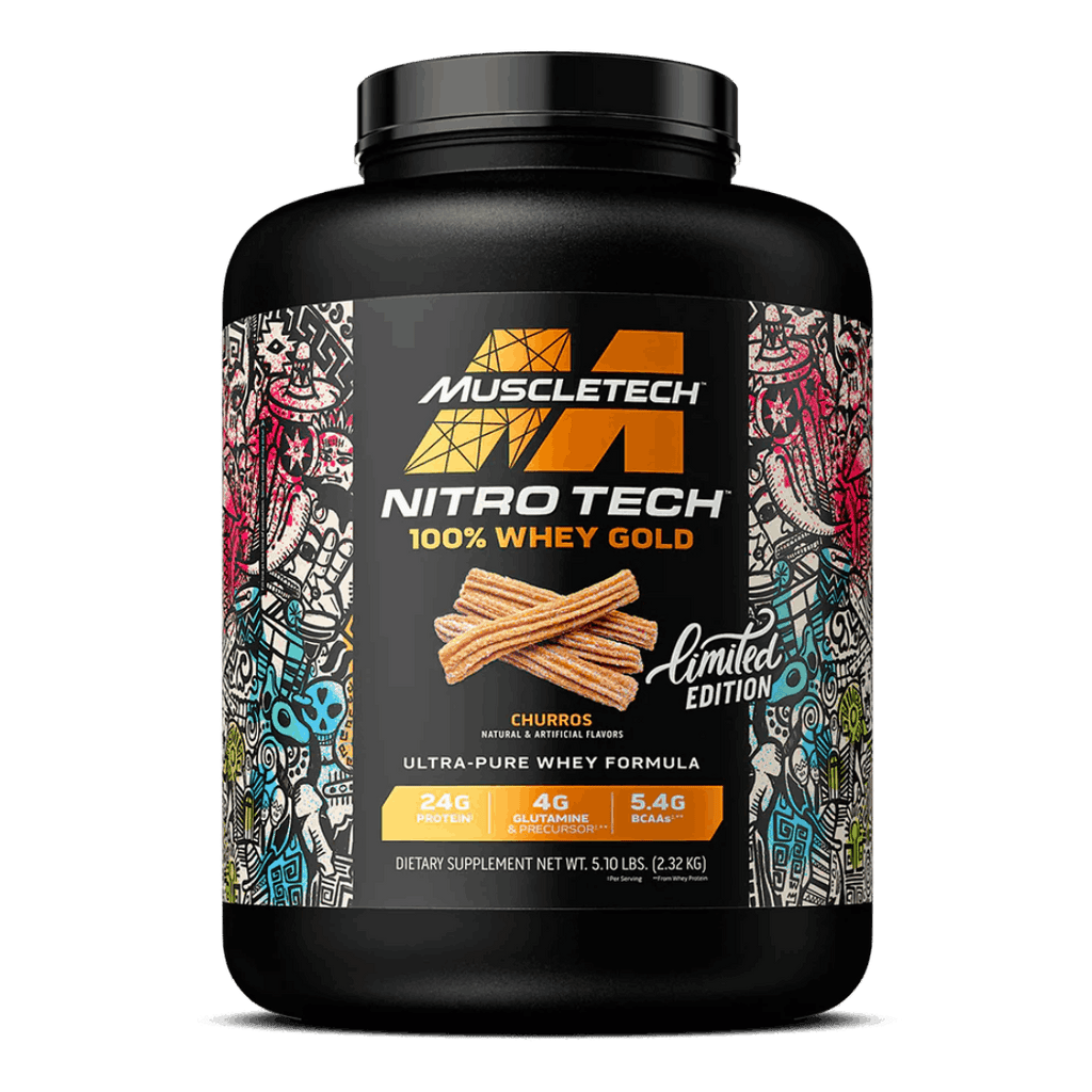 NITRO TECH 100% WHEY GOLD CHURRO 5.10LB