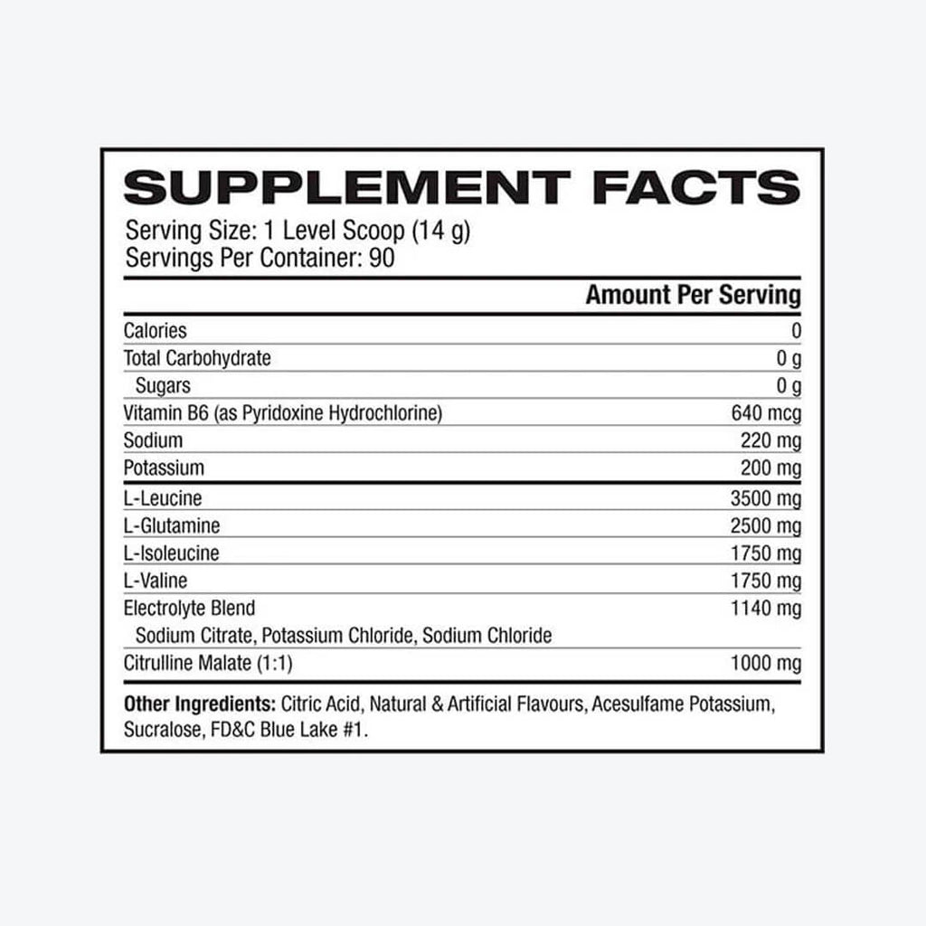 XTEND BCAA GLACIAL GRAPE 90 SERVINGS