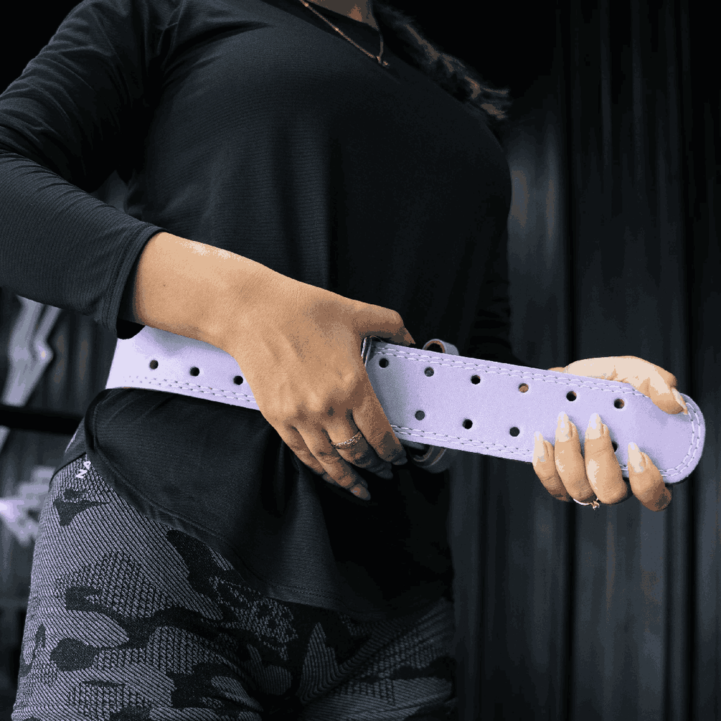 Cinturón para pesas Lila