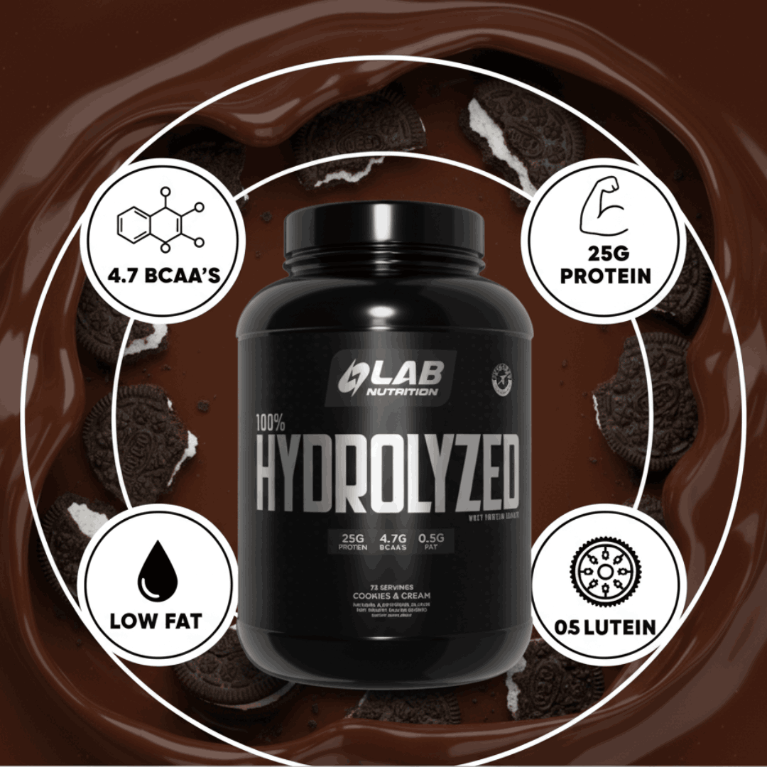 100% HYDROLYZED COOKIES & CREAM 5LB