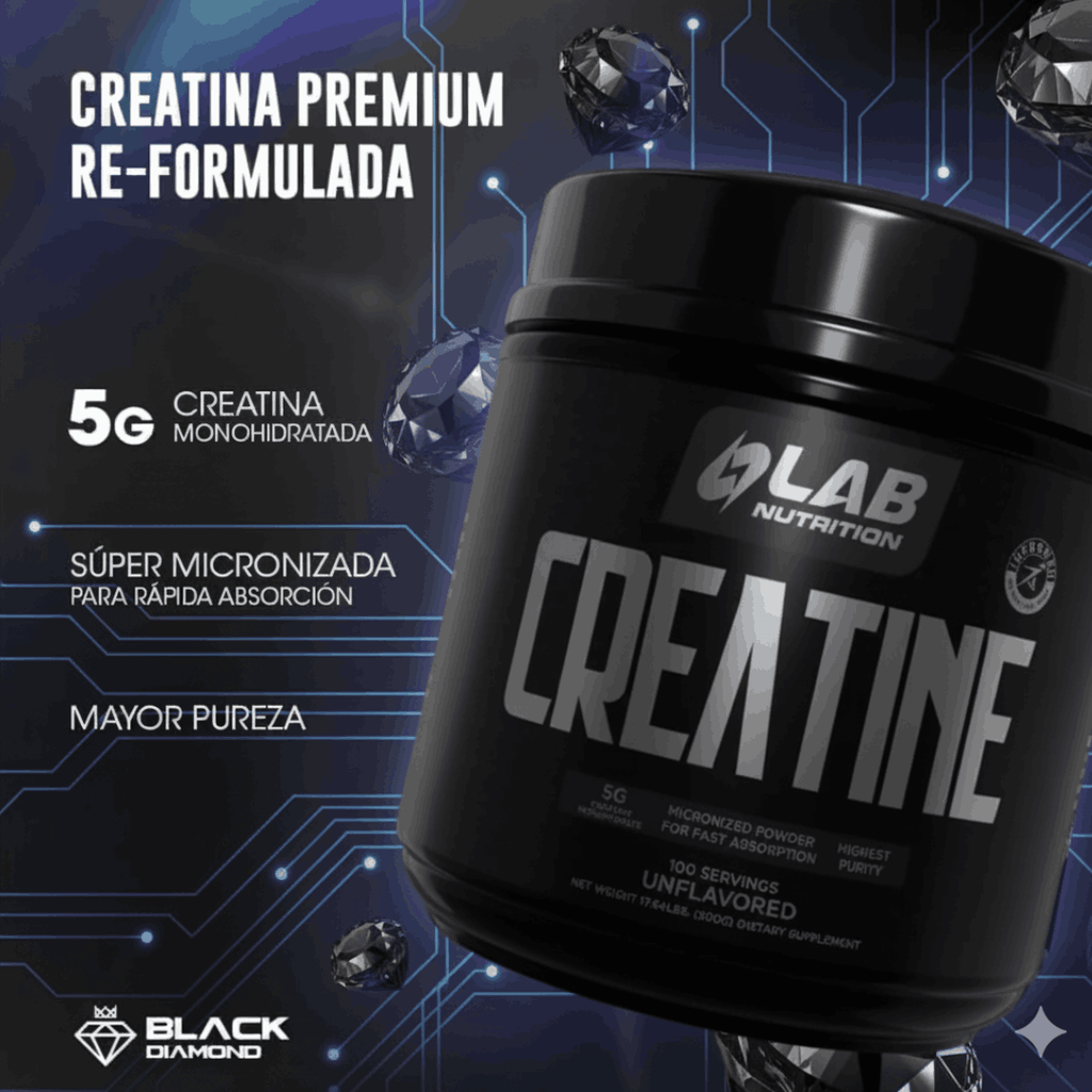 CREATINE MICRONIZED BLACK LIMITED EDITION 500G