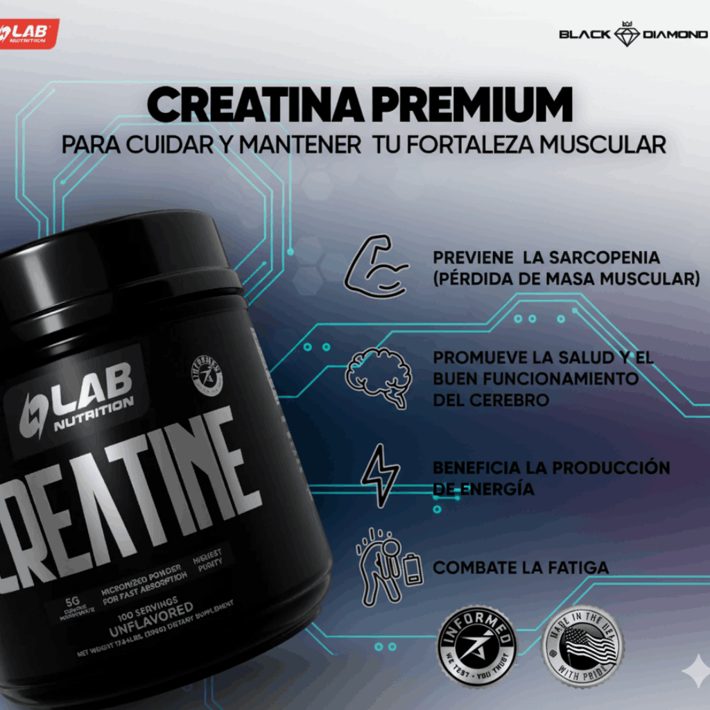 CREATINE MICRONIZED BLACK LIMITED EDITION 500G