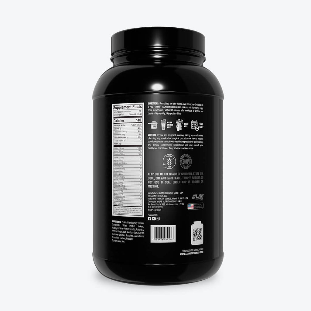 PREMIUM 100% WHEY PROTEIN VAINILLA 2LB