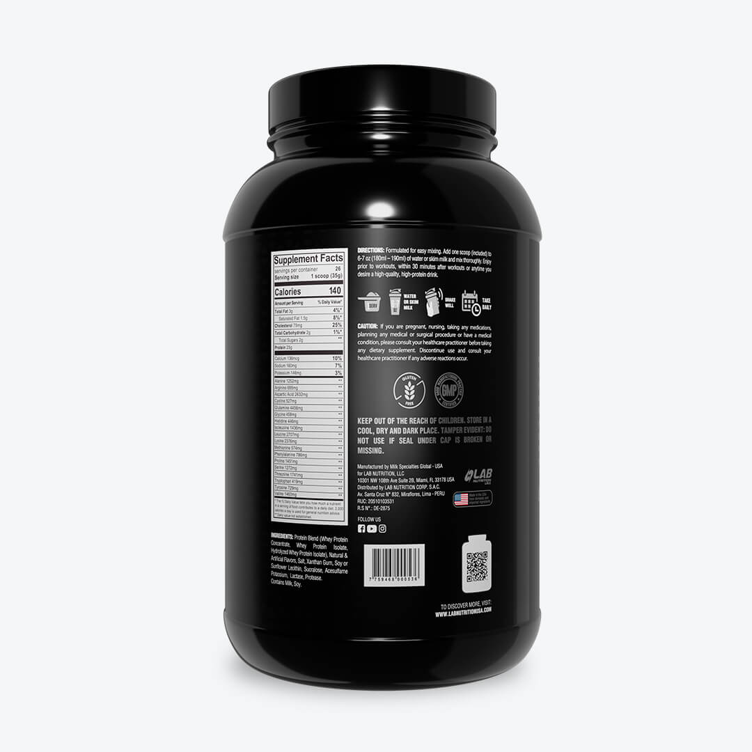 PREMIUM 100% WHEY PROTEIN VAINILLA 2LB