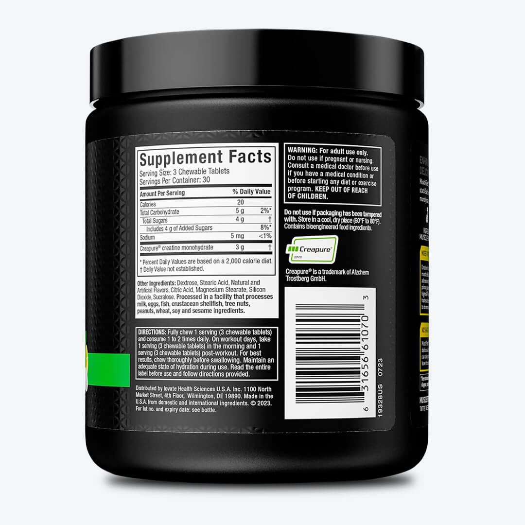 CREATINE CHEWS CITRUS BURST 90 TABLETS