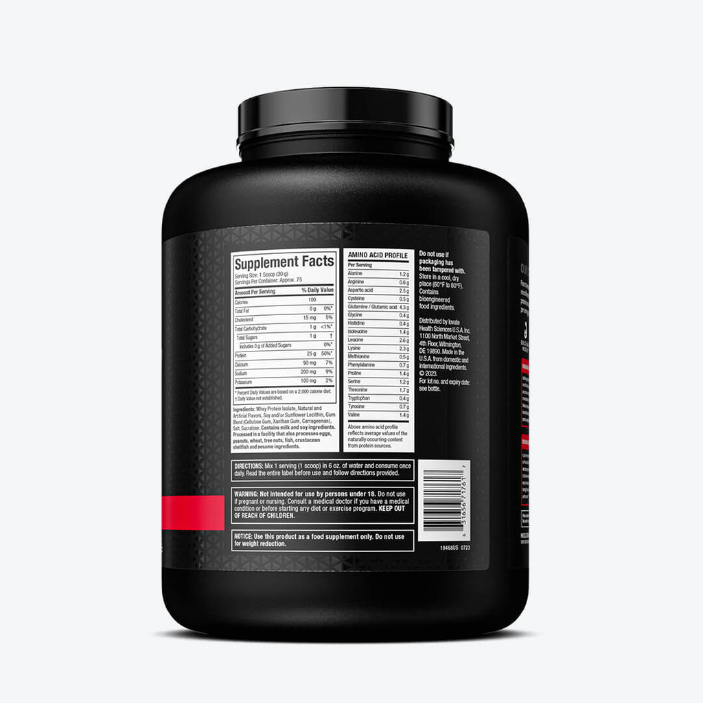 ISO WHEY 100% VAINILLA 5LB