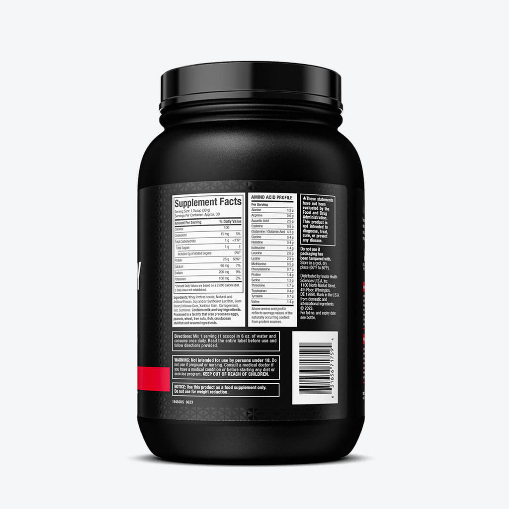 ISO WHEY 100% VAINILLA 2LB
