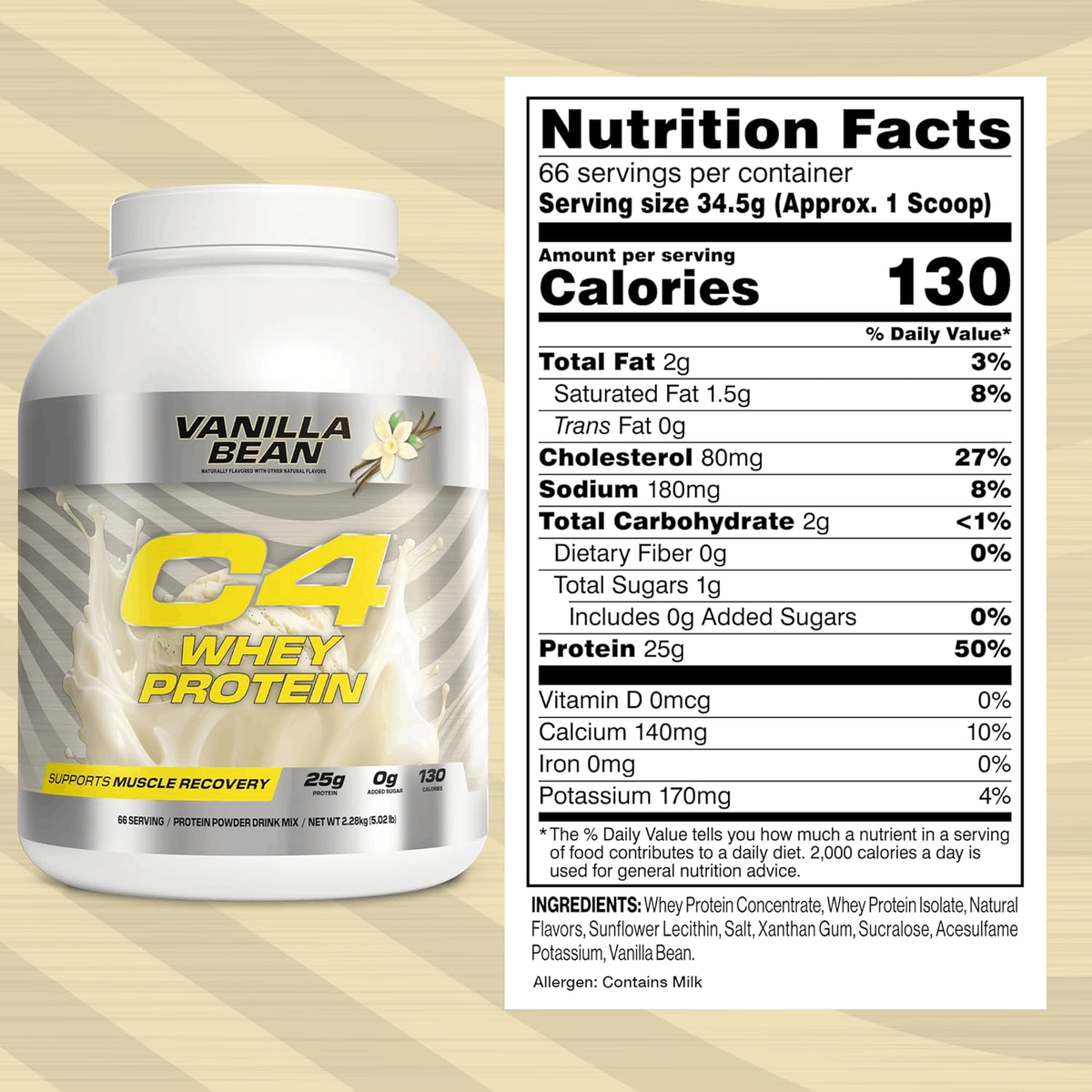 C4 PRO WHEY 66 SERV
