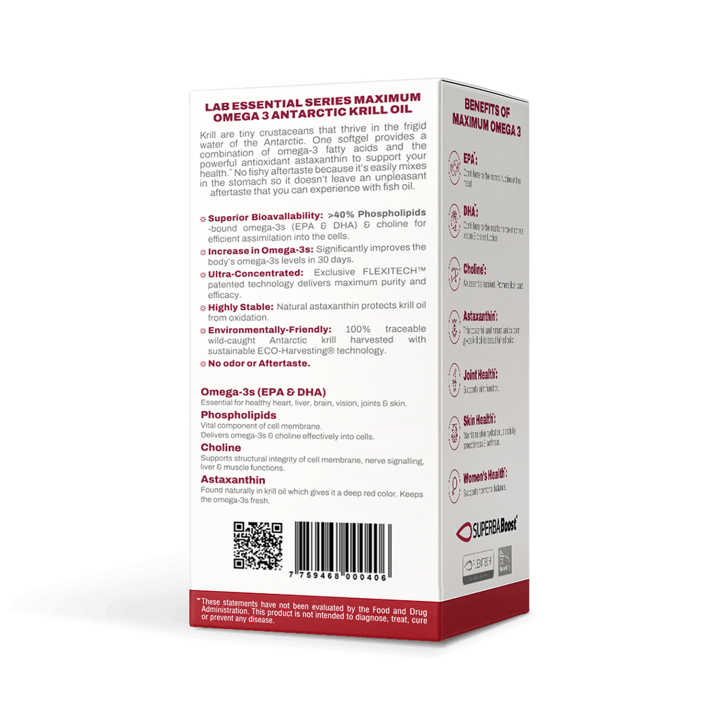 MAXIMUM OMEGA 3 ANTARCTIC KRILL OIL