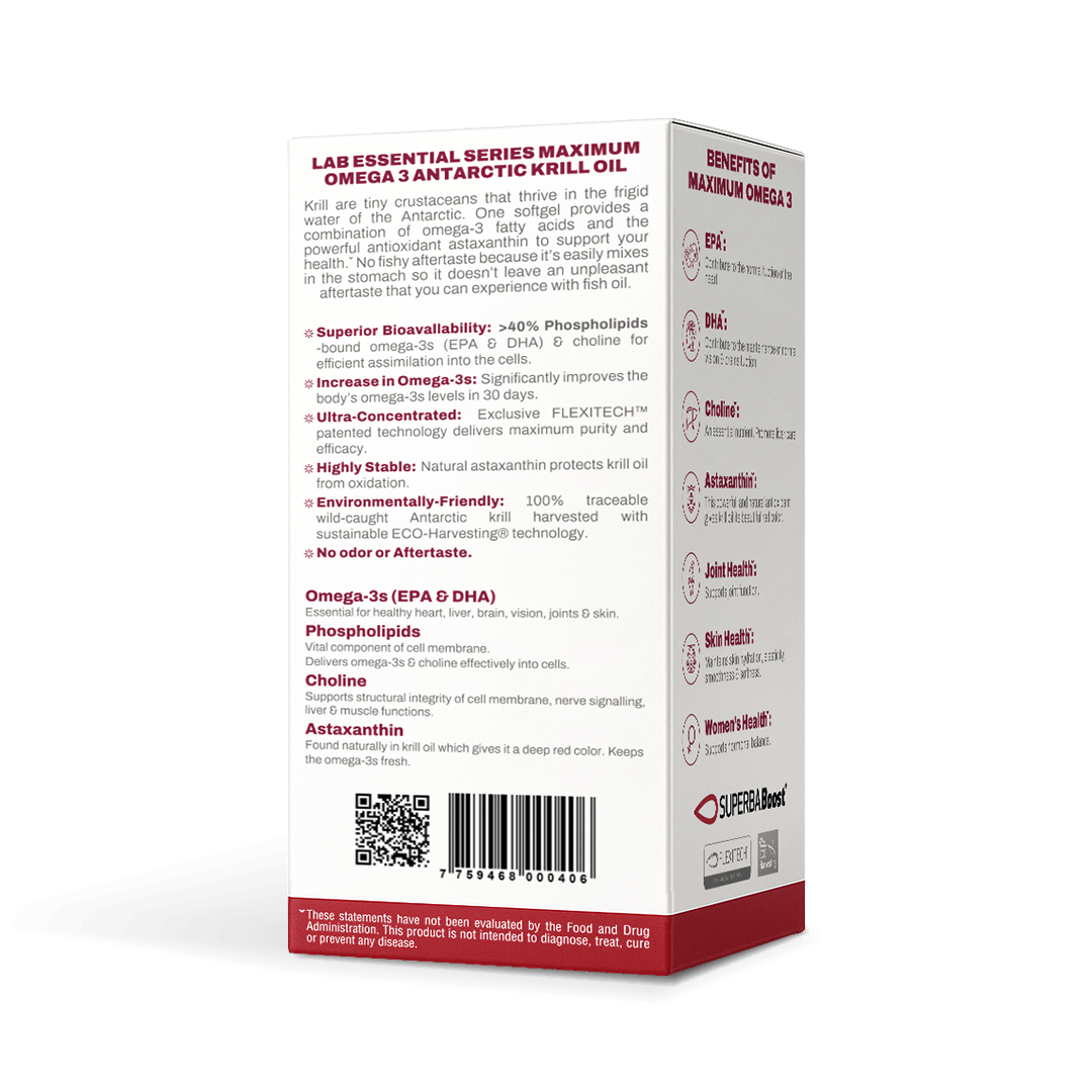 MAXIMUM OMEGA 3 ANTARCTIC KRILL OIL