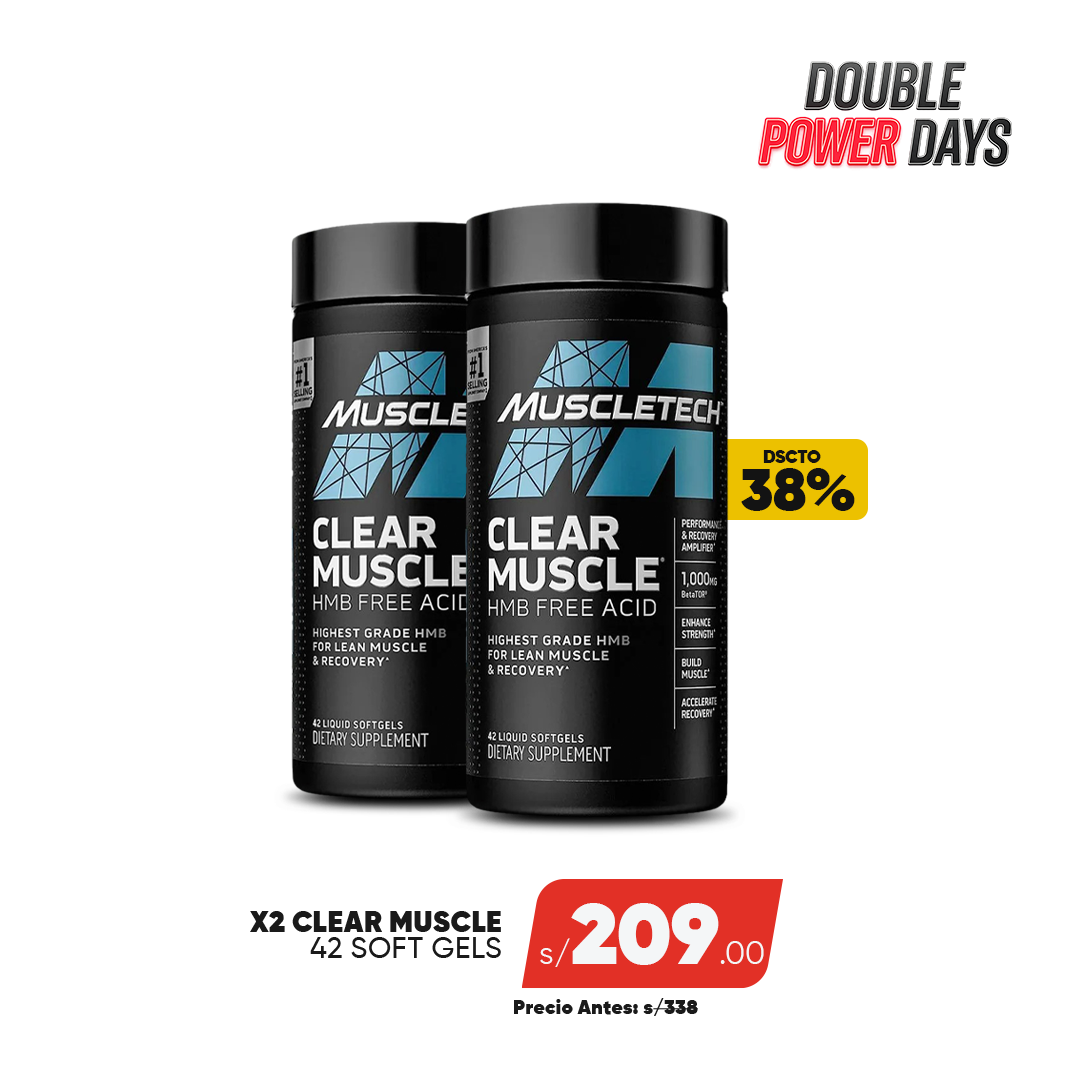 PACK 2 CLEAR MUSCLE