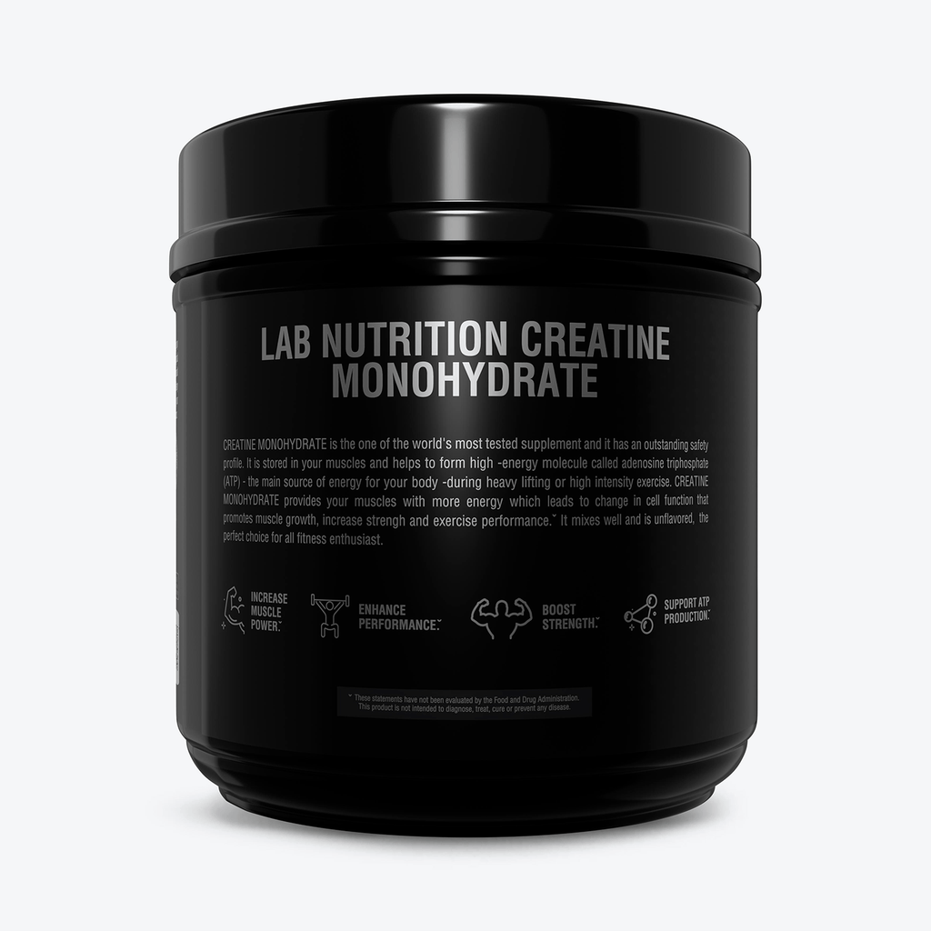CREATINE MICRONIZED BLACK LIMITED EDITION 500G