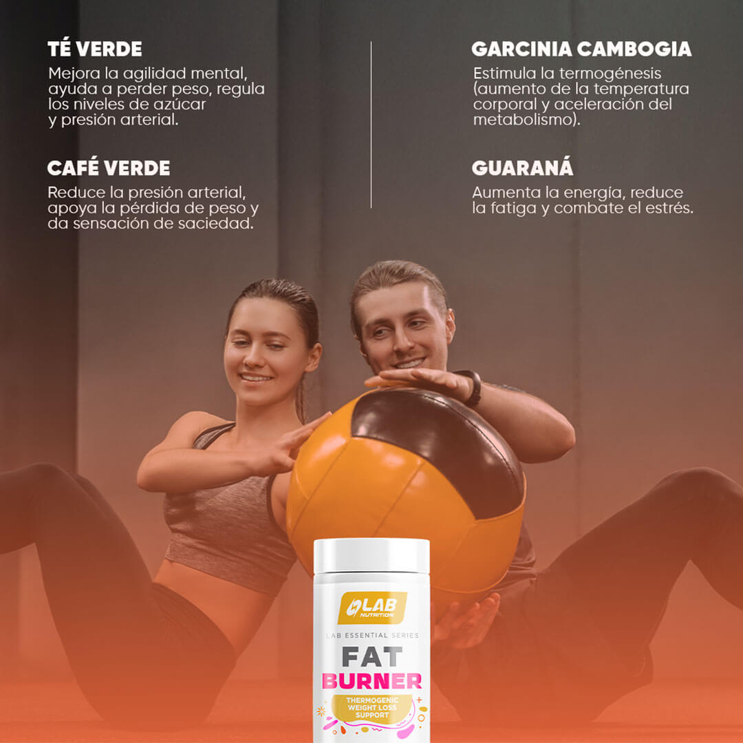 FAT BURNER TERMOGÉNICO 90 CAPSULES