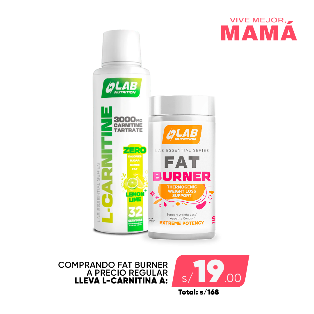 PACK FAT BURNER + L-CARNITINA