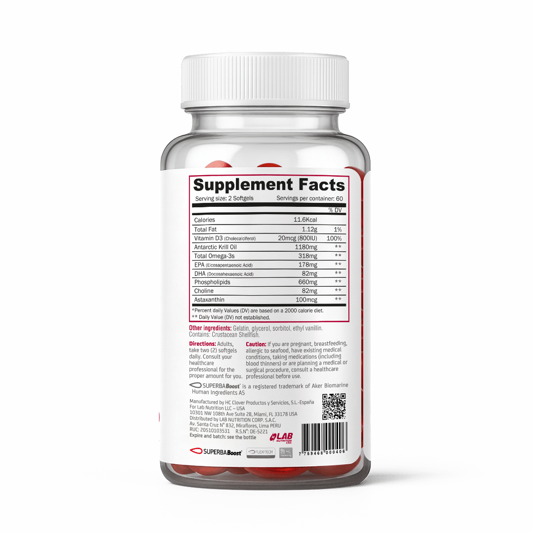 MAXIMUM OMEGA 3 ANTARCTIC KRILL OIL