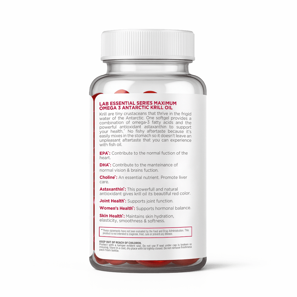 MAXIMUM OMEGA 3 ANTARCTIC KRILL OIL