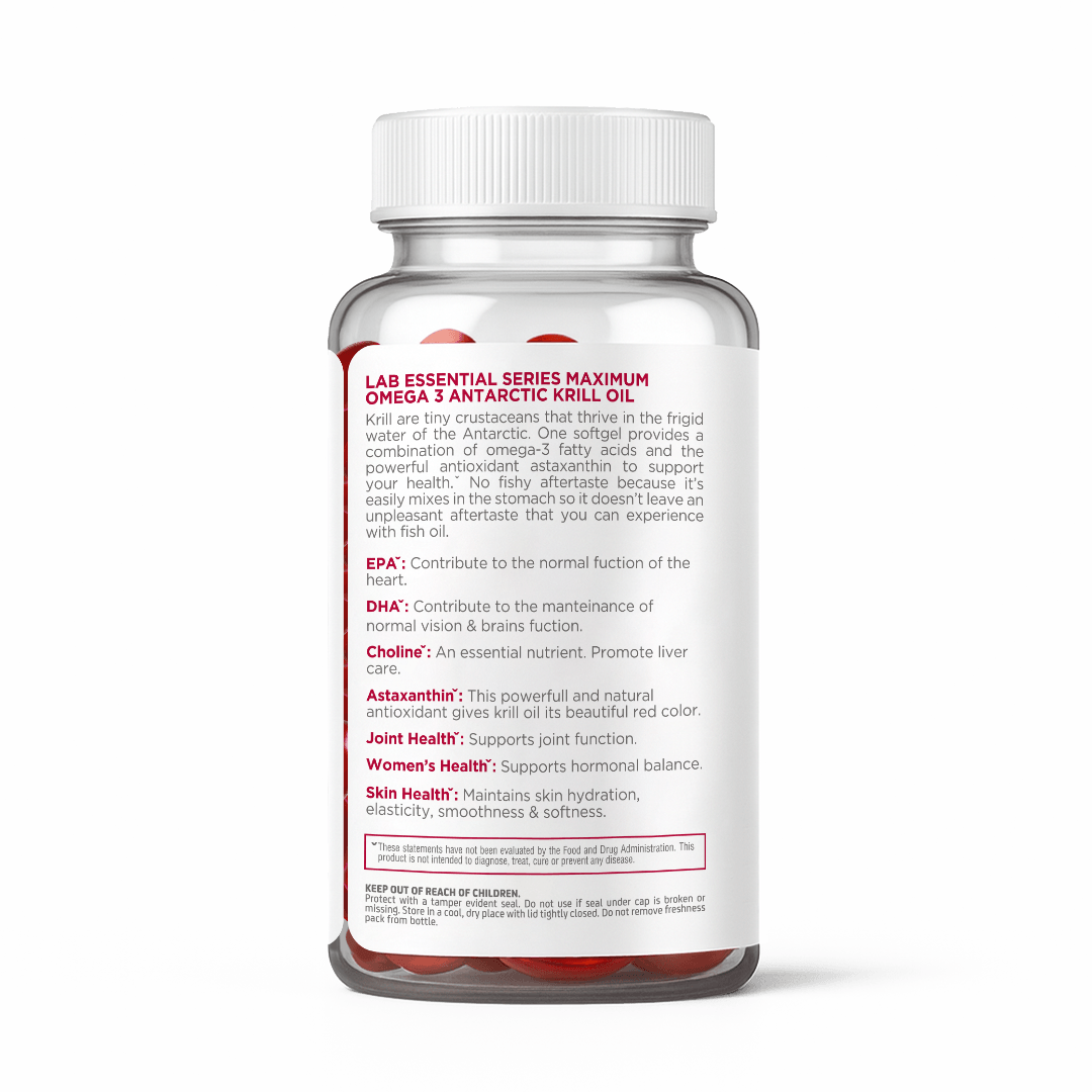 MAXIMUM OMEGA 3 ANTARCTIC KRILL OIL
