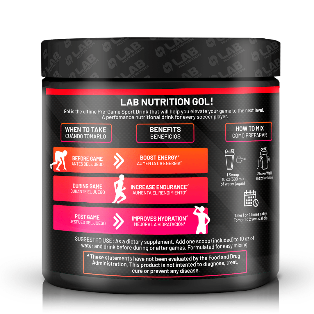 GOL - PRE GAME  PINEAPPLE SPORTS ENERGY DRINK