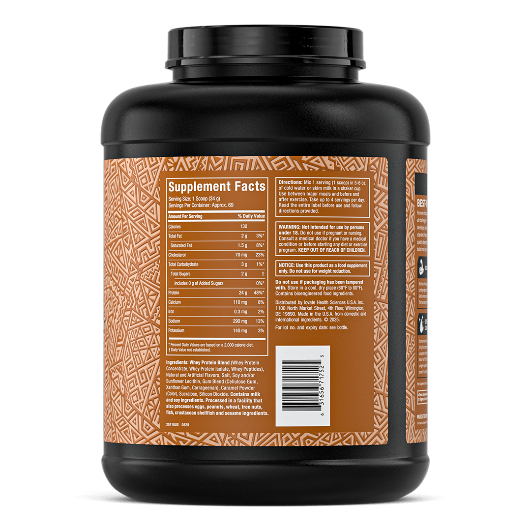 NITRO TECH 100% WHEY GOLD DULCE DE LECHE 5.14LB (2.33KG)