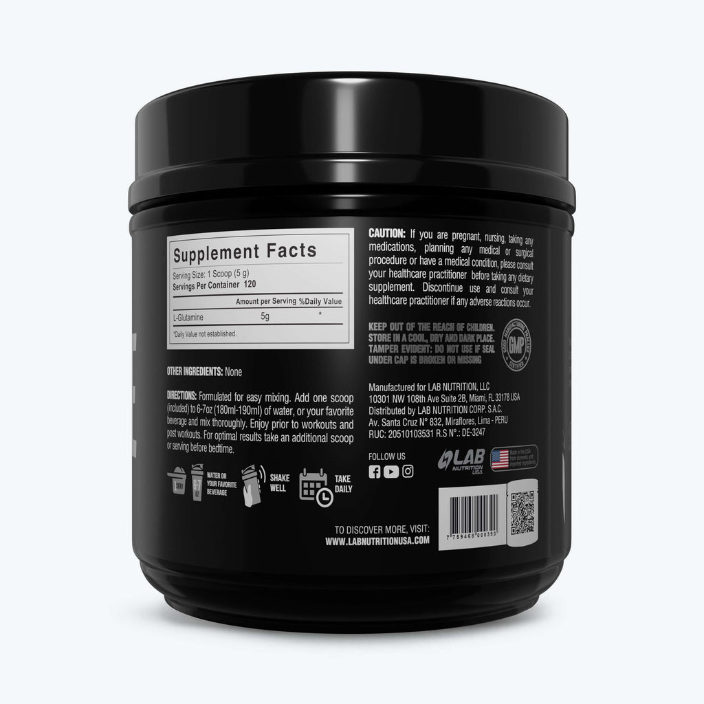 L-GLUTAMINE POWDER 600GR LIMITED EDITION