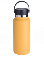 BOTELLA DE ACERO INOXIDABLE AMARILLO  1000 ML