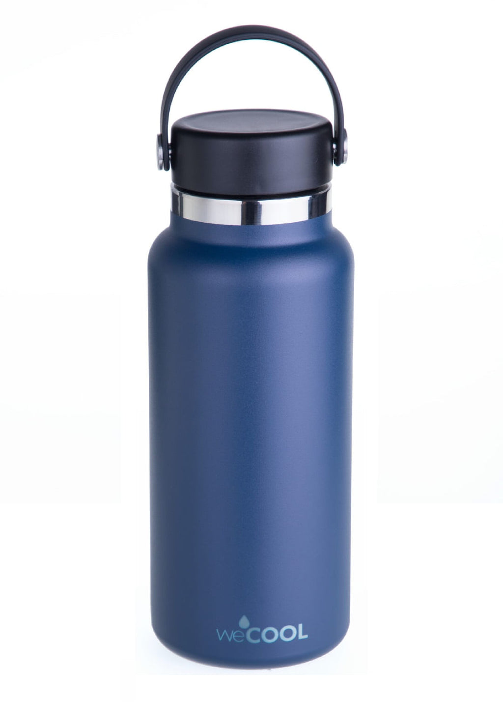 BOTELLA DE ACERO INOXIDABLE AZUL 1000 ML